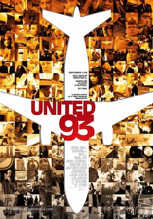 United 93 - Hungarian Movie Poster
