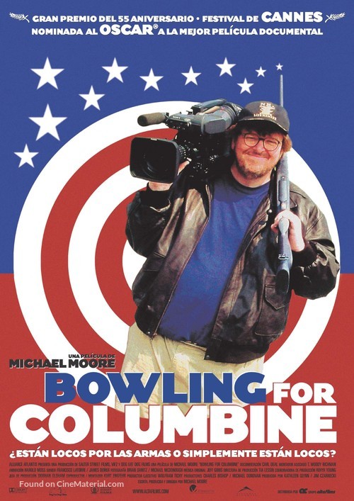 Bowling for Columbine - Spanish Movie Poster