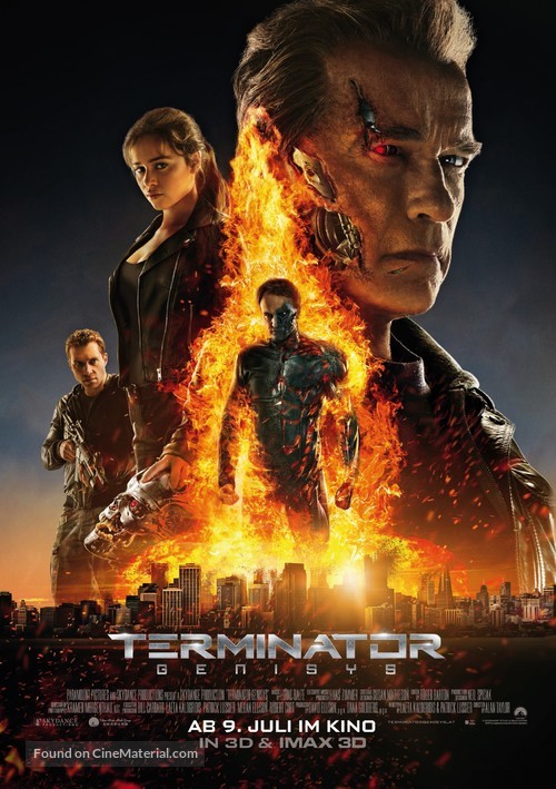 Terminator Genisys - German Movie Poster