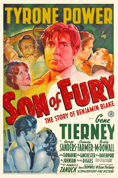 Son of Fury: The Story of Benjamin Blake - Movie Poster