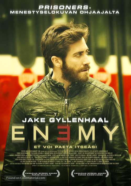 Enemy - Finnish DVD movie cover