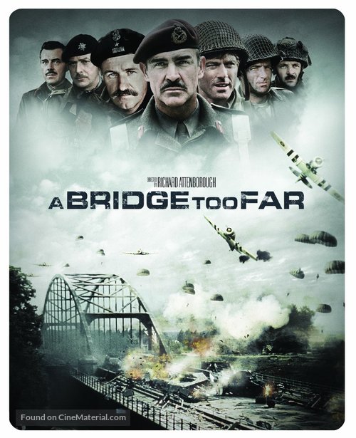A Bridge Too Far - British Blu-Ray movie cover