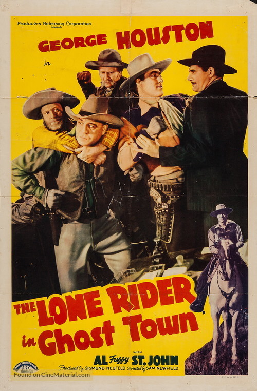 The Lone Rider in Ghost Town - Movie Poster