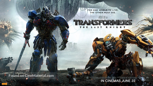 Transformers: The Last Knight - Australian Movie Poster