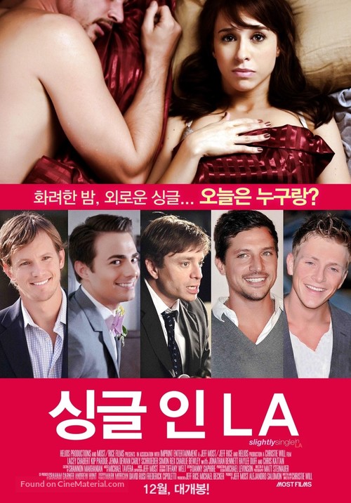 Slightly Single in L.A. - South Korean Movie Poster