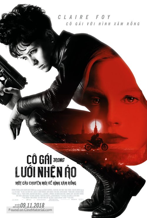 The Girl in the Spider&#039;s Web - Vietnamese Movie Poster