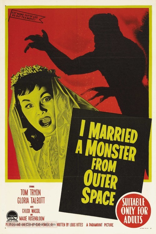 I Married a Monster from Outer Space - Australian Movie Poster