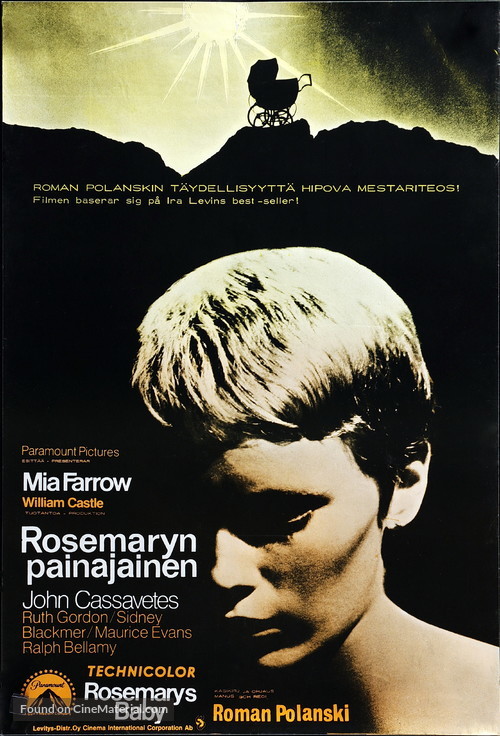 Rosemary&#039;s Baby - Finnish Movie Poster