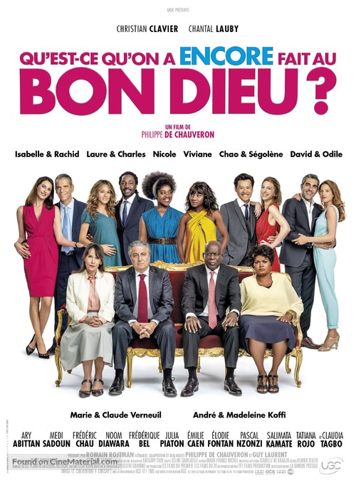 Qu&#039;est-ce qu&#039;on a encore fait au bon Dieu? - French Movie Poster