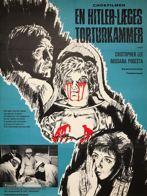 La Vergine di Norimberga - Danish Movie Poster