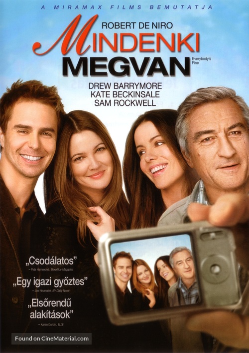 Everybody&#039;s Fine - Hungarian DVD movie cover