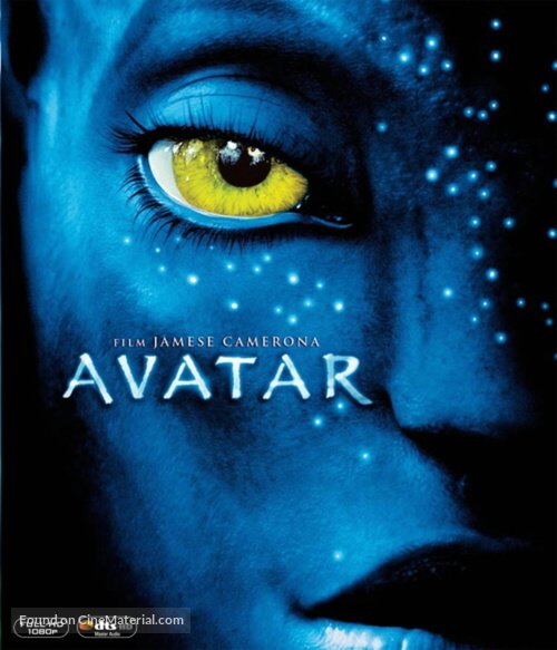Avatar - Czech Blu-Ray movie cover