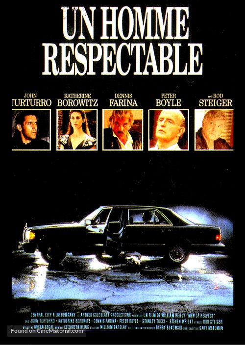 Men of Respect - French Movie Poster