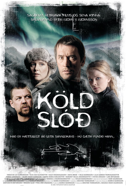 K&ouml;ld sl&oacute;&eth; - Icelandic Movie Poster