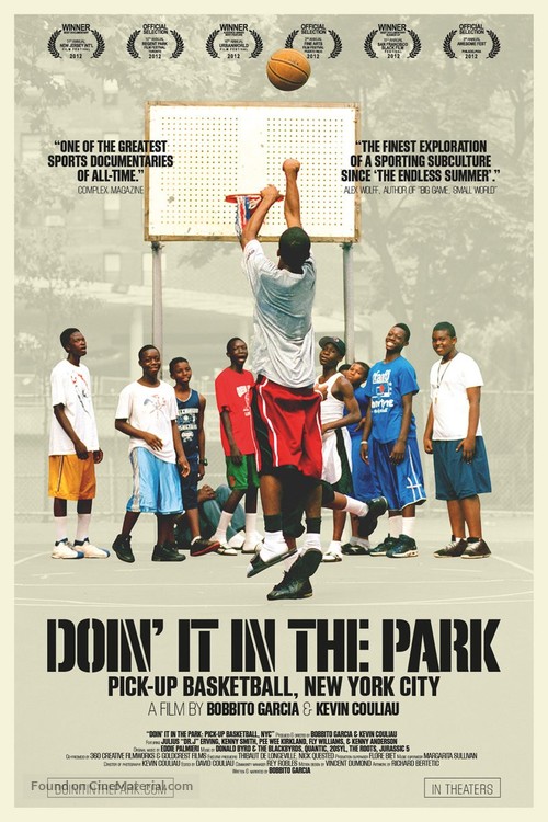 Doin&#039; It in the Park: Pick-Up Basketball, NYC - Movie Poster