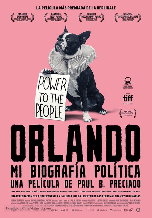 Orlando, ma biographie politique - Spanish Movie Poster