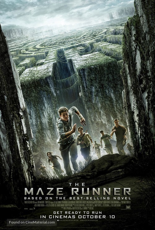 The Maze Runner - British Movie Poster