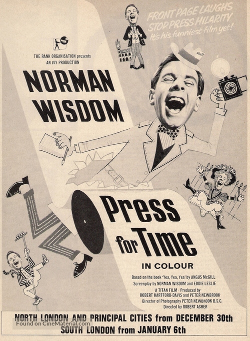 Press for Time - British poster