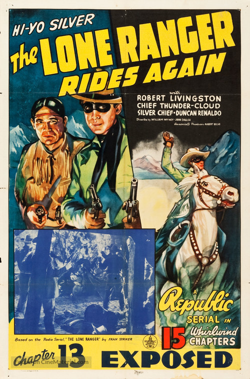 The Lone Ranger Rides Again - Movie Poster