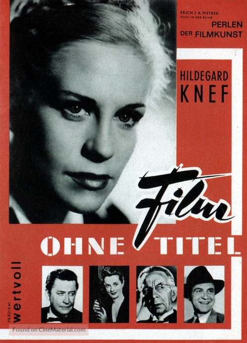 Film ohne Titel - German Movie Poster