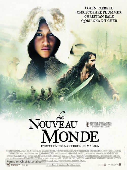 The New World - French poster