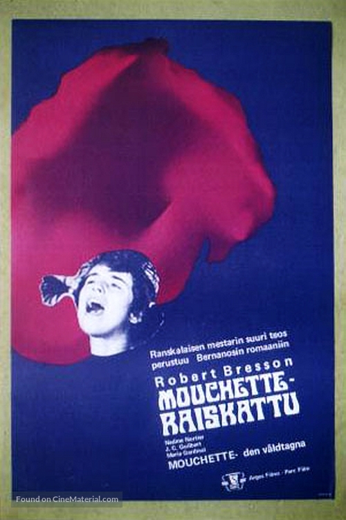 Mouchette - Finnish Movie Poster
