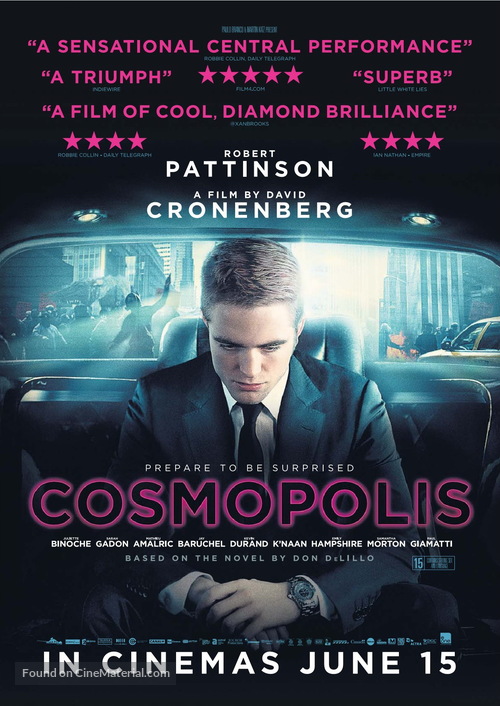 Cosmopolis - British Movie Poster