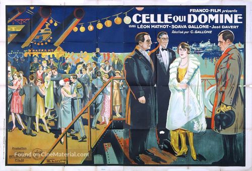 Celle qui domine - French Movie Poster