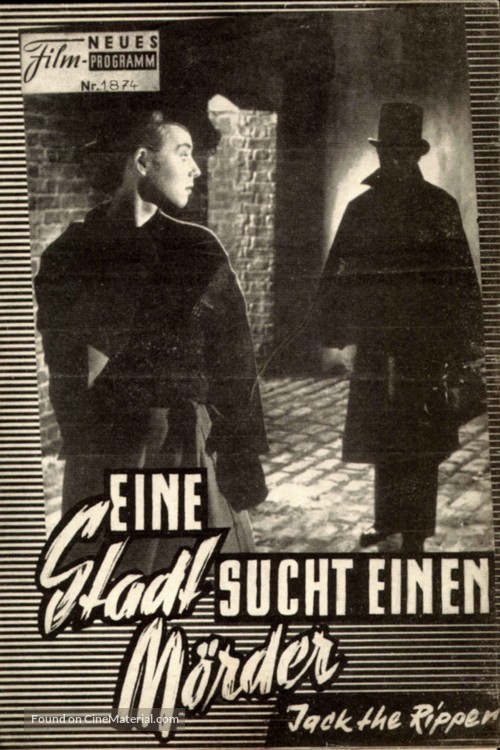 Jack the Ripper - Austrian poster