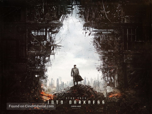 Star Trek Into Darkness - British Movie Poster