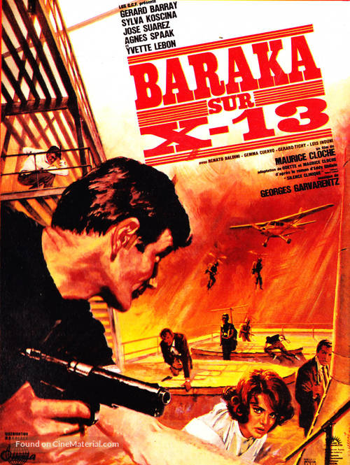 Baraka sur X 13 - French Movie Poster