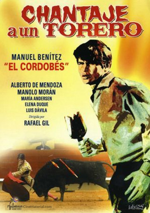 Chantaje a un torero - Spanish Movie Cover