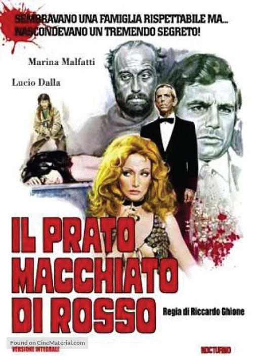 Il prato macchiato di rosso - Italian DVD movie cover