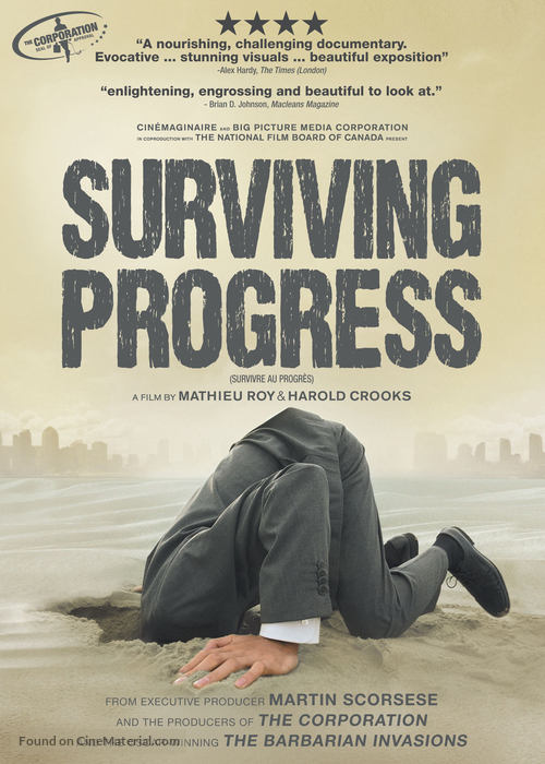 Surviving Progress - Canadian DVD movie cover