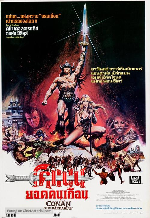 Conan The Barbarian - Thai Movie Poster