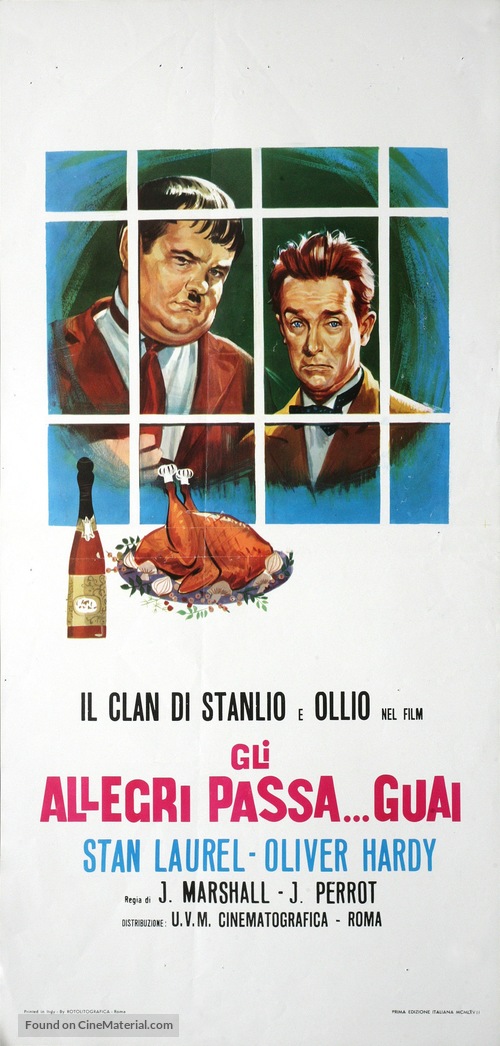 Another Fine Mess - Italian Movie Poster