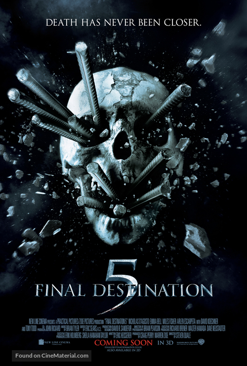 Final Destination 5 - British Movie Poster