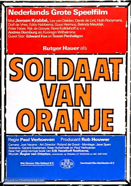 Soldaat van Oranje - Dutch Movie Poster