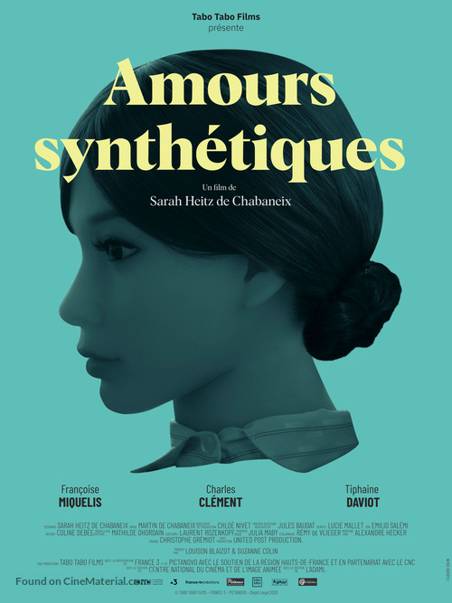 Amours synth&eacute;tiques - French Movie Poster