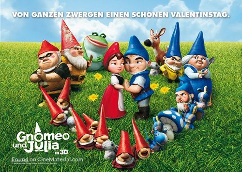 Gnomeo &amp; Juliet - German Movie Poster