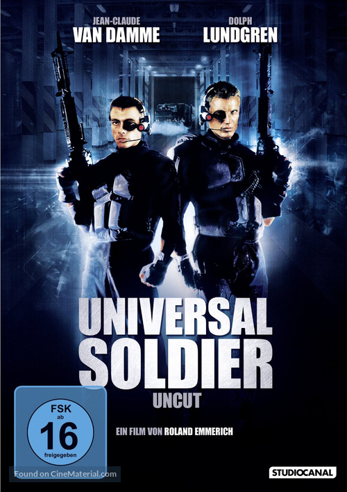 Universal Soldier - German Movie Cover