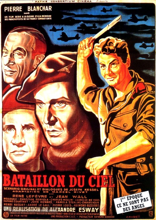 Le bataillon du ciel - French Movie Poster