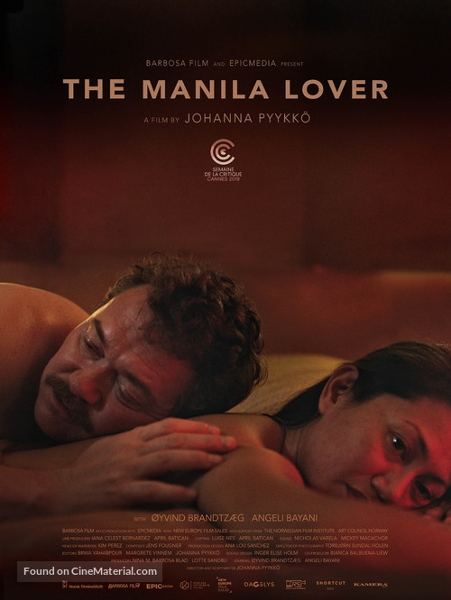 The Manila Lover - Norwegian Movie Poster