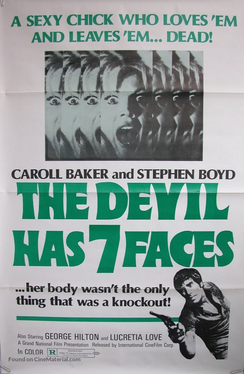 Il diavolo a sette facce - Movie Poster