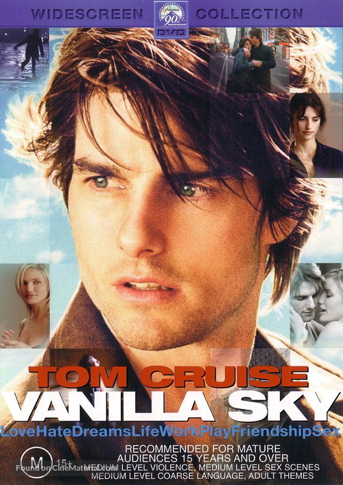 Vanilla Sky - Australian Movie Cover