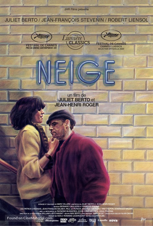 Neige - French Re-release movie poster