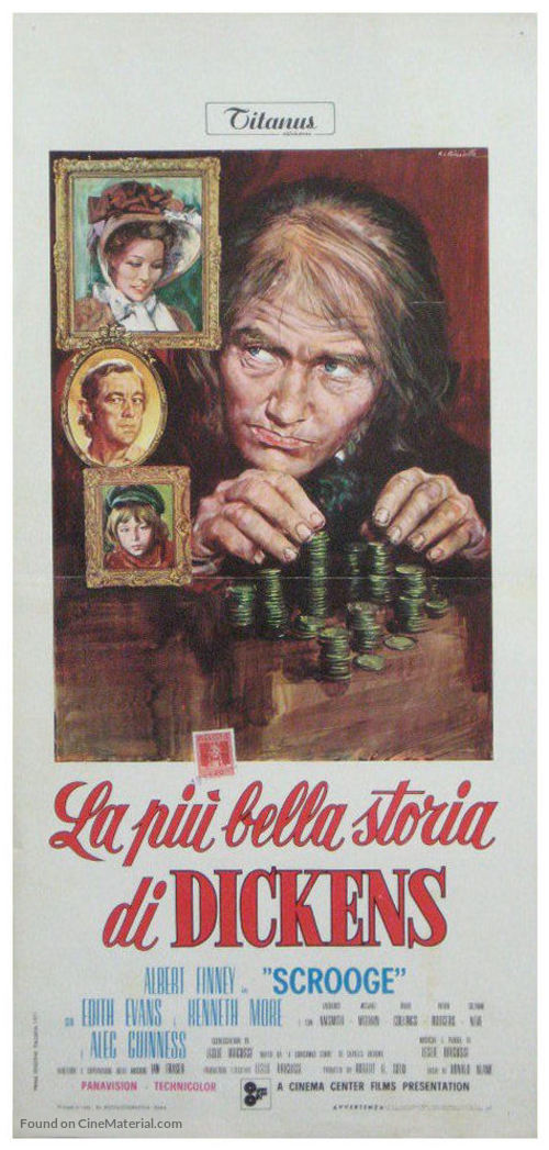 Scrooge - Italian Movie Poster