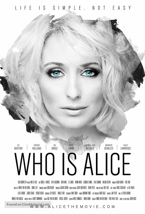 Who Is Alice? - Dutch Movie Poster