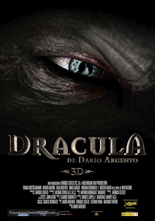 Dracula 3D - Spanish Movie Poster