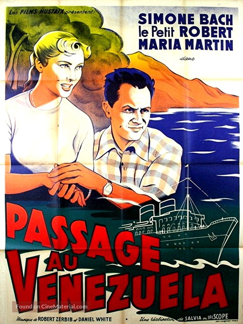 Pasaje a Venezuela - French Movie Poster